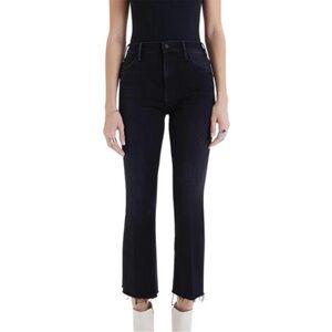 MOTHER Hustler Ankle Fray Jeans in Encounters At Night
